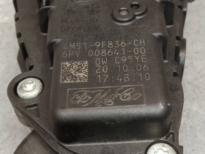 Recambio de potenciometro pedal para volvo c30 d5 kinetic referencia OEM IAM 6PV00864100 4M519F836CH 