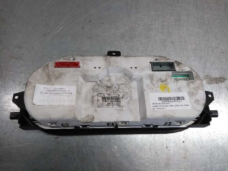 Recambio de cuadro instrumentos para renault scenic (ja..) 1.9 dti diesel referencia OEM IAM 8200071811 501020250000 
