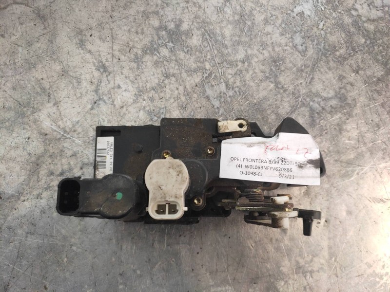 Recambio de motor cierre centralizado trasero izquierdo para opel frontera b basis referencia OEM IAM 16637561  