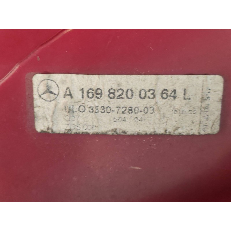 Recambio de piloto trasero izquierdo para mercedes clase a (w169) a 180 cdi (169.007) referencia OEM IAM A1698200364L  