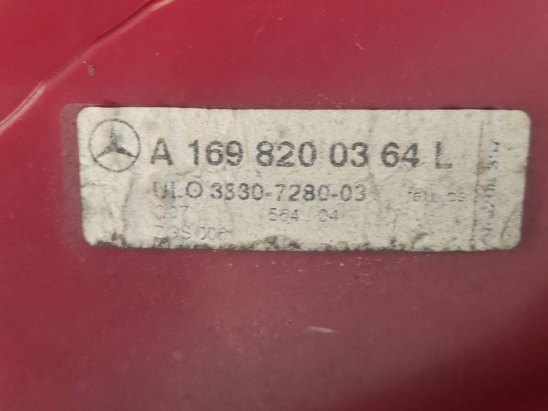 Recambio de piloto trasero izquierdo para mercedes clase a (w169) a 180 cdi (169.007) referencia OEM IAM A1698200364L  