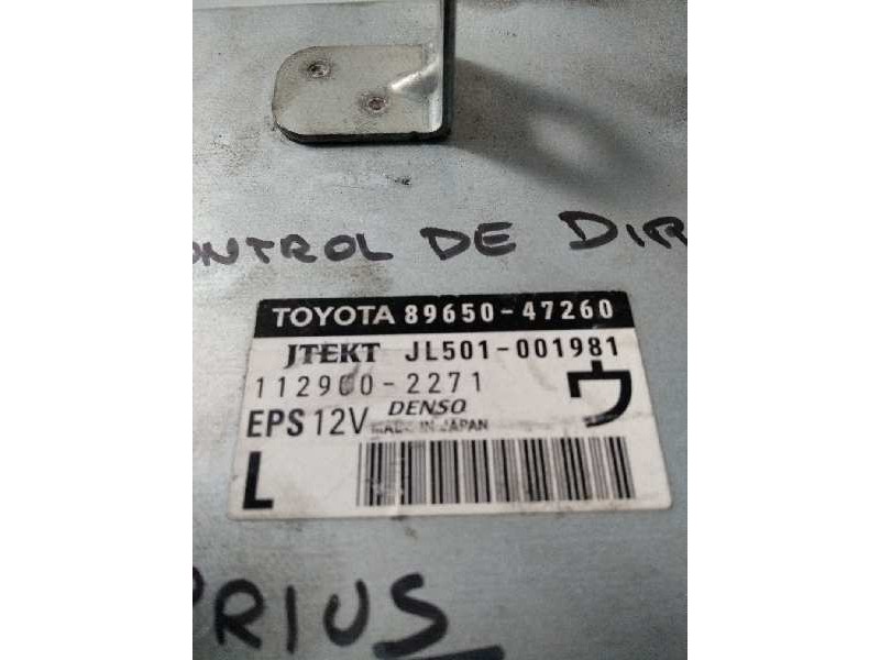 Recambio de centralita direccion para toyota prius (nhw30) referencia OEM IAM 8965047260 1129002271 JL501001981