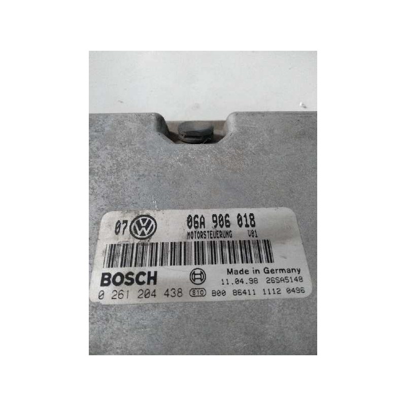 Recambio de centralita motor uce para volkswagen golf iv berlina (1j1) 1.8 referencia OEM IAM 0261204438 06A906018  Recambio de centralita motor uce para volkswagen golf iv berlina (1j1) 1.8 referencia OEM IAM 0261204438 06A906018