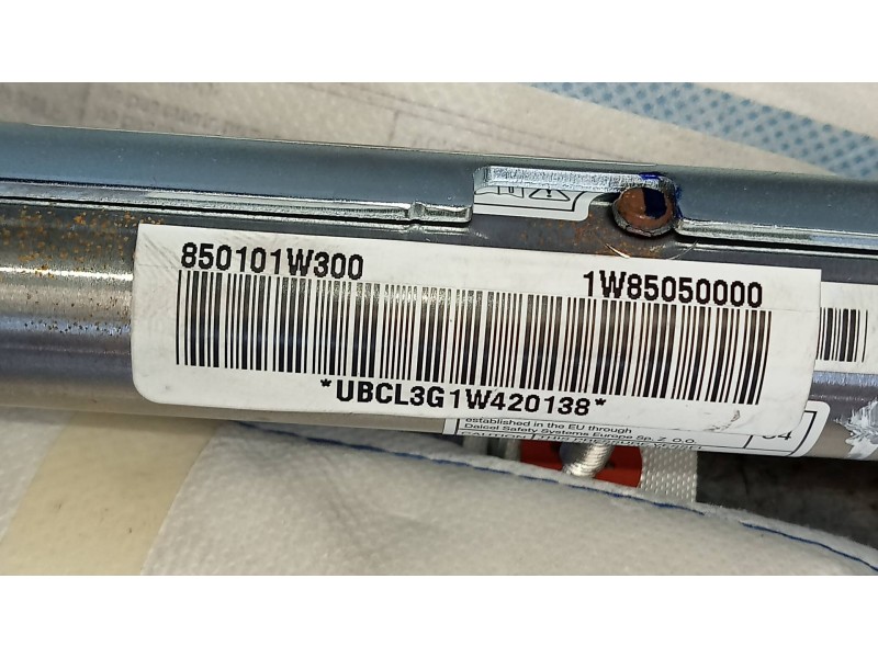 Recambio de airbag cortina delantero izquierdo para kia rio uefa euro 2016 referencia OEM IAM 850101W300 1W85050000 