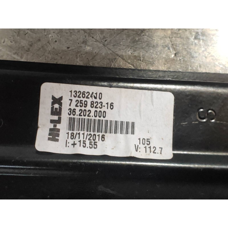 Recambio de elevalunas delantero izquierdo para bmw serie 3 lim. (f30) 318d m sport referencia OEM IAM 725982316 13262410 362020