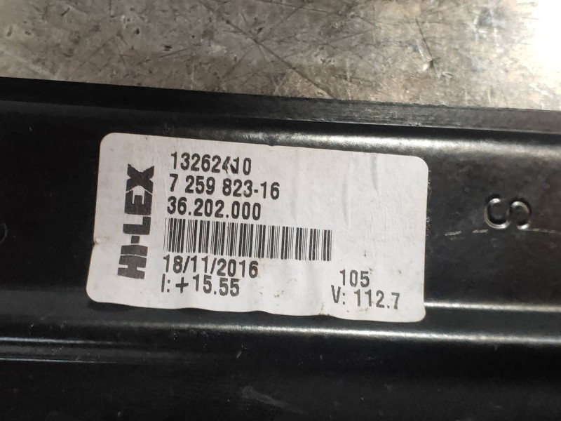 Recambio de elevalunas delantero izquierdo para bmw serie 3 lim. (f30) 318d m sport referencia OEM IAM 725982316 13262410 362020