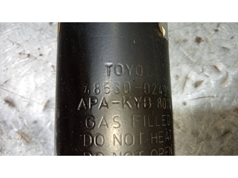 Recambio de amortiguador trasero izquierdo para toyota auris básico referencia OEM IAM 4853002491  