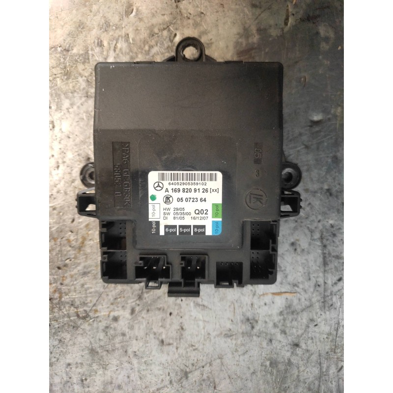 Recambio de modulo electronico para mercedes clase a (w169) a 180 cdi (169.007) referencia OEM IAM A1698209126 05072364 