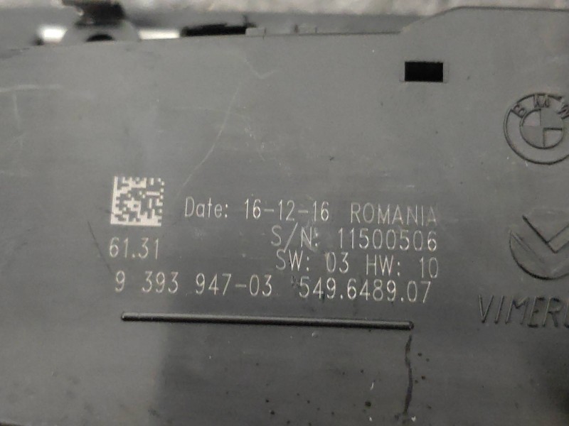 Recambio de mando luces para bmw serie 3 lim. (f30) 318d m sport referencia OEM IAM 939394703 549648907 