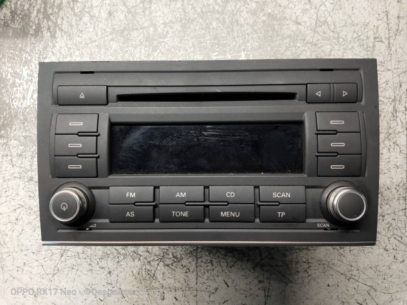 Recambio de sistema audio / radio cd para seat exeo berlina (3r2) referencia OEM IAM 3R0035186   Recambio de sistema audio / radio cd para seat exeo berlina (3r2) referencia OEM IAM 3R0035186