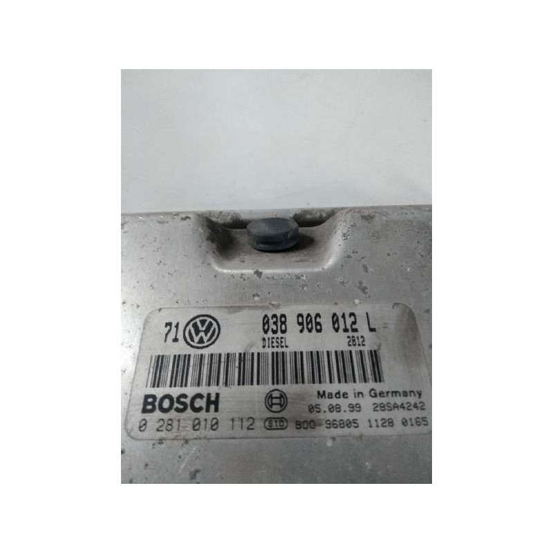 Recambio de centralita motor uce para volkswagen golf iv berlina (1j1) 1.9 tdi referencia OEM IAM 0281010112 038906012L 