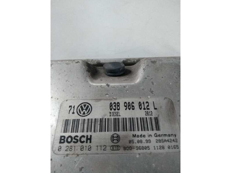 Recambio de centralita motor uce para volkswagen golf iv berlina (1j1) 1.9 tdi referencia OEM IAM 0281010112 038906012L 