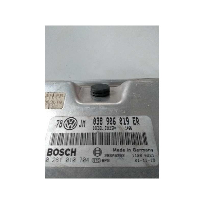 Recambio de centralita motor uce para volkswagen passat berlina (3b3) 1.9 tdi referencia OEM IAM 0281010704 038906019ER EDC15P