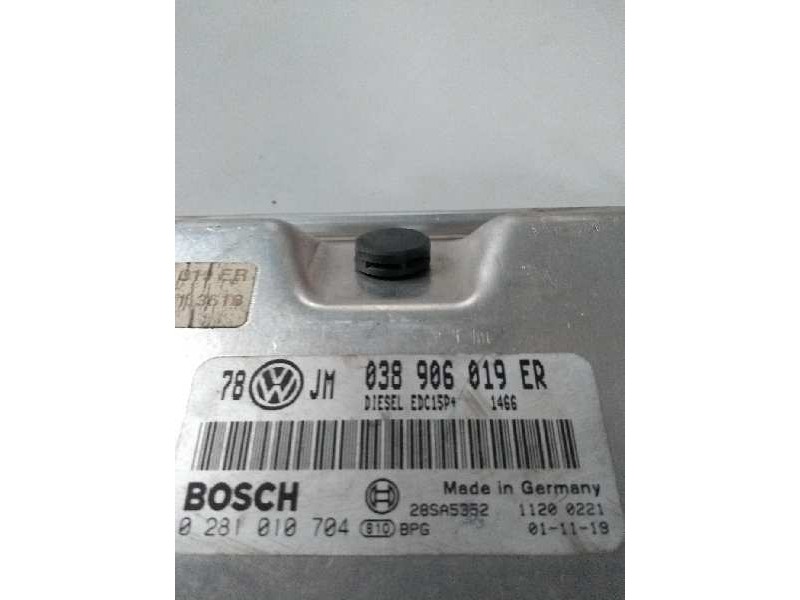 Recambio de centralita motor uce para volkswagen passat berlina (3b3) 1.9 tdi referencia OEM IAM 0281010704 038906019ER EDC15P