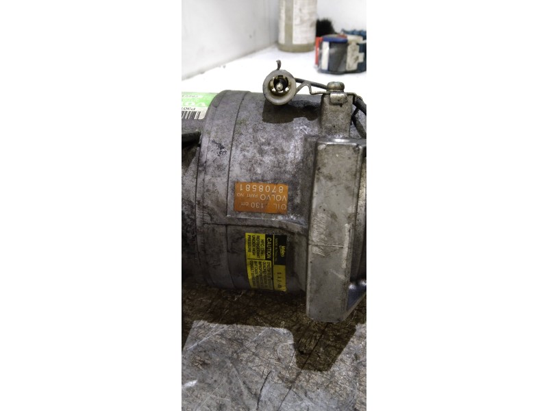 Recambio de compresor aire acondicionado para volvo s60 berlina 2.4 cat referencia OEM IAM 30761388 8708581 