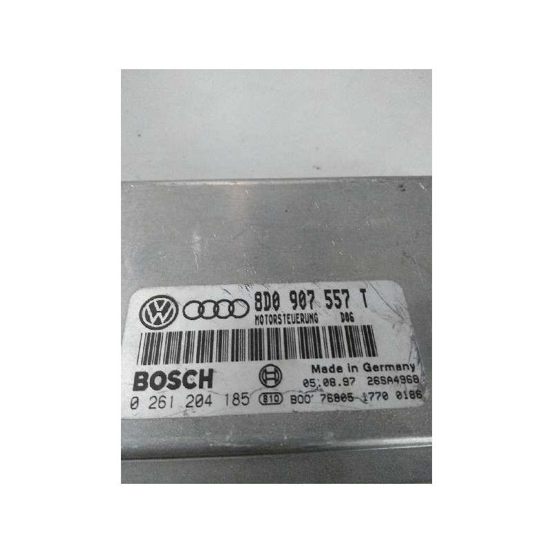 Recambio de centralita motor uce para volkswagen passat berlina (3b2) 1.8 20v turbo referencia OEM IAM 0261204185 8D0907557T 