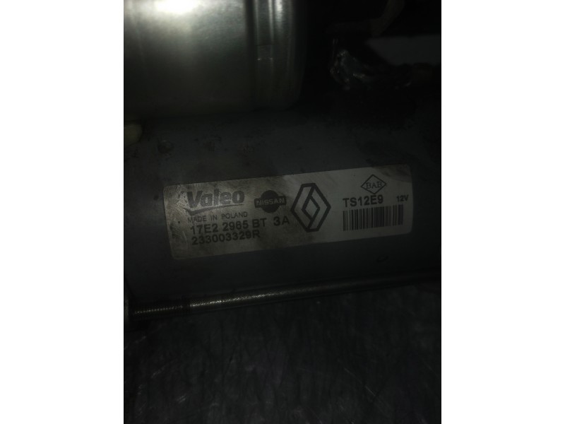 Recambio de motor arranque para renault clio iii authentique referencia OEM IAM 233003329R  