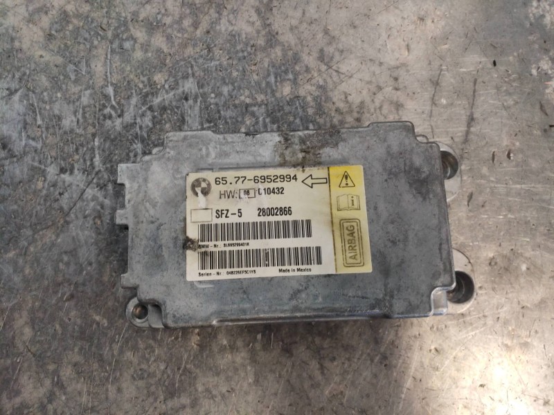 Recambio de centralita airbag para bmw serie 6 coupe (e63) 4.4 v8 32v cat referencia OEM IAM 65776952994 2002866 
