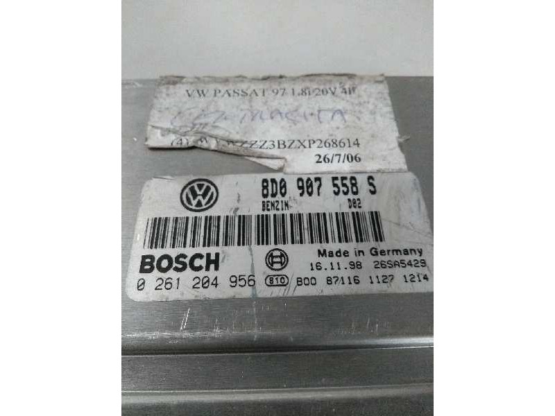 Recambio de centralita motor uce para volkswagen passat berlina (3b2) 1.8 referencia OEM IAM 0261204956 8D0907558S 