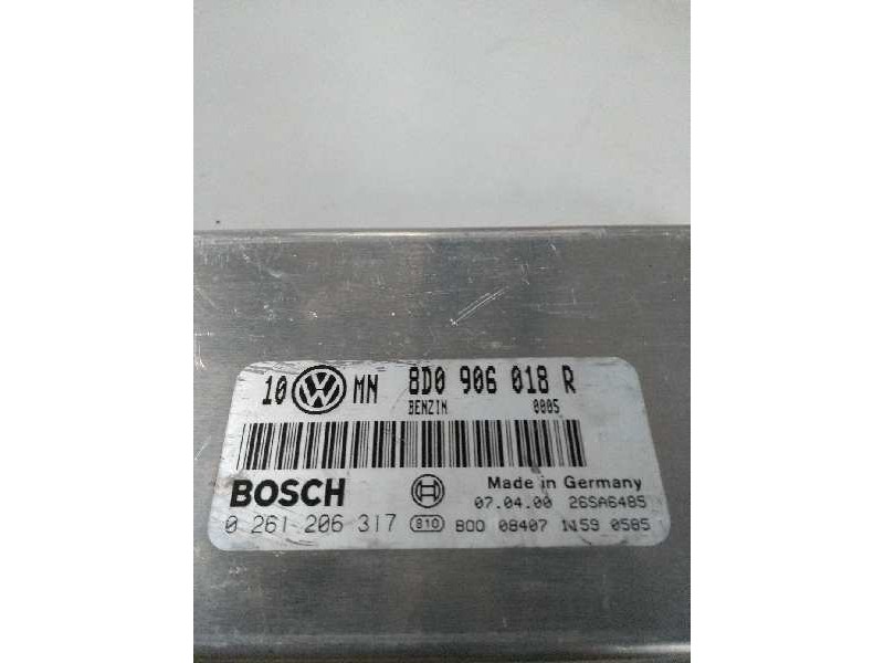 Recambio de centralita motor uce para volkswagen passat berlina (3b2) 1.8 referencia OEM IAM 0261206317 8D0906018R 