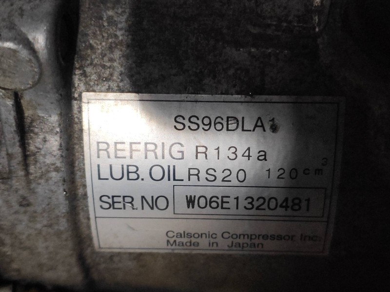 Recambio de compresor aire acondicionado para santana 300 1.6 hdi referencia OEM IAM SS96DLA1  