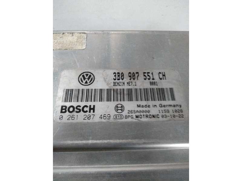 Recambio de centralita motor uce para volkswagen passat berlina (3b3) 2.8 v6 30v referencia OEM IAM 0261207469 3B0907551CH ME71