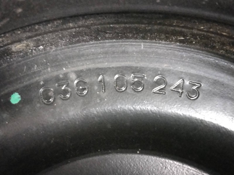 Recambio de polea cigueñal para seat cordoba berlina (6l2) signo/a referencia OEM IAM 03G105243  