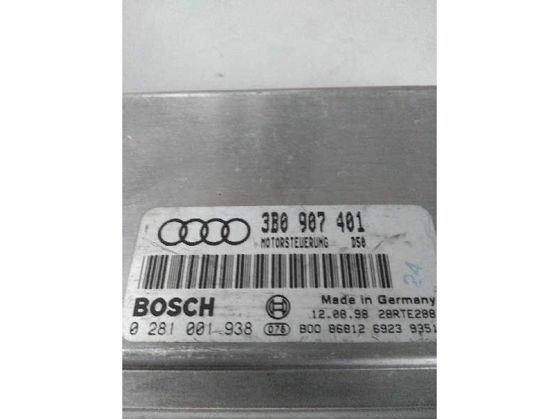 Recambio de centralita motor uce para volkswagen passat berlina (3b2) 2.5 v6 tdi referencia OEM IAM 0281001938 3B0907401 