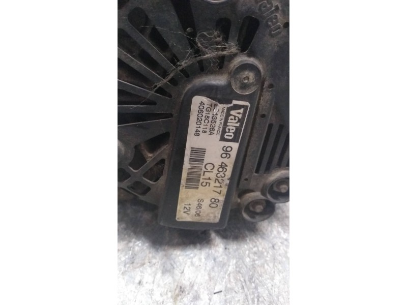 Recambio de alternador para santana 300 1.6 hdi referencia OEM IAM 9646321780 VALEO CL15