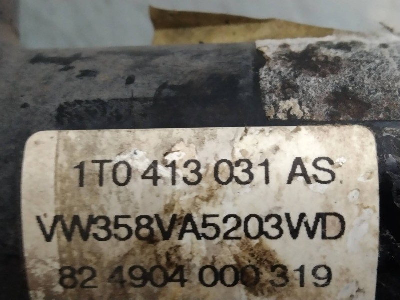 Recambio de amortiguador delantero izquierdo para volkswagen touran (1t1) 1.6 16v fsi referencia OEM IAM 1T0413031AS  