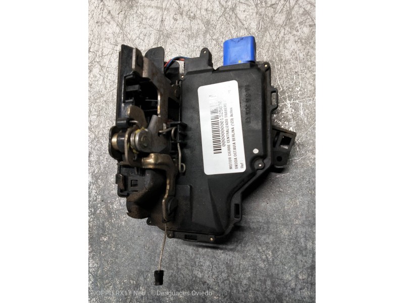 Recambio de motor cierre centralizado trasero izquierdo para skoda octavia berlina (1z3) active referencia OEM IAM   5P