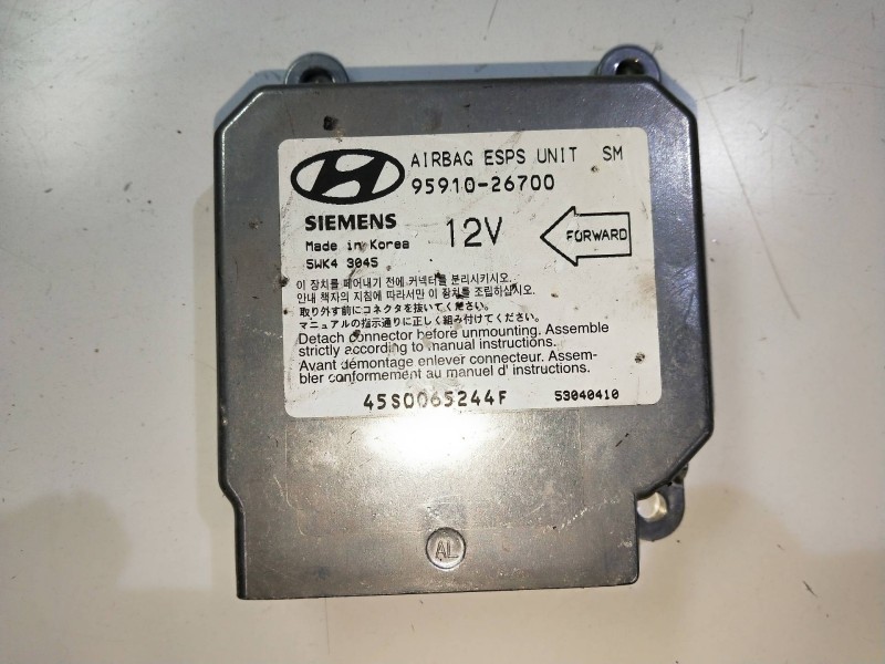 Recambio de kit airbag para hyundai santa fe (sm) 2.0 crdi cat referencia OEM IAM   