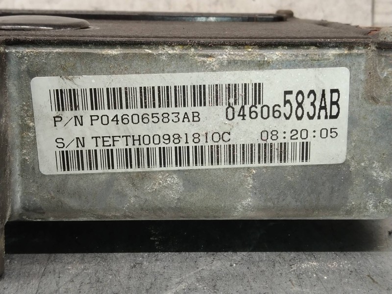 Recambio de centralita cambio automatico para chrysler stratus cabrio (jx) 2.5 limited referencia OEM IAM P04606583AB  