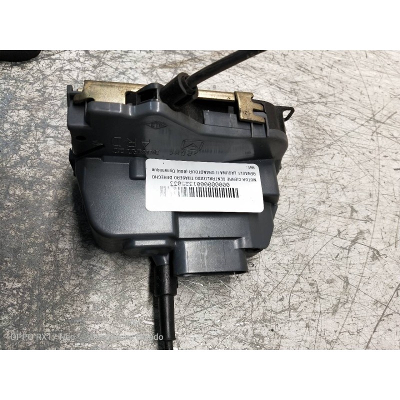 Recambio de motor cierre centralizado trasero derecho para renault laguna ii grandtour (kg0) dynamique referencia OEM IAM   5P R