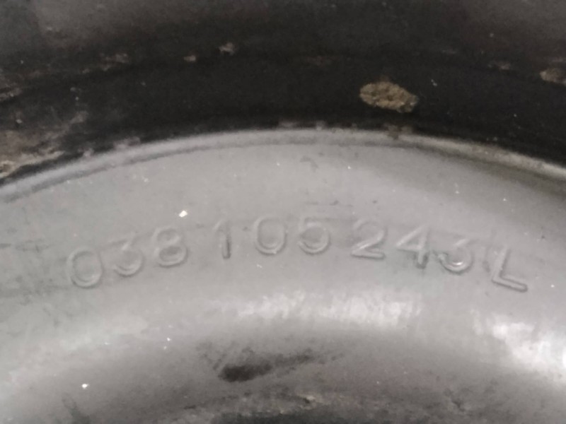 Recambio de polea cigueñal para seat ibiza (6l1) stella referencia OEM IAM 038105243L  