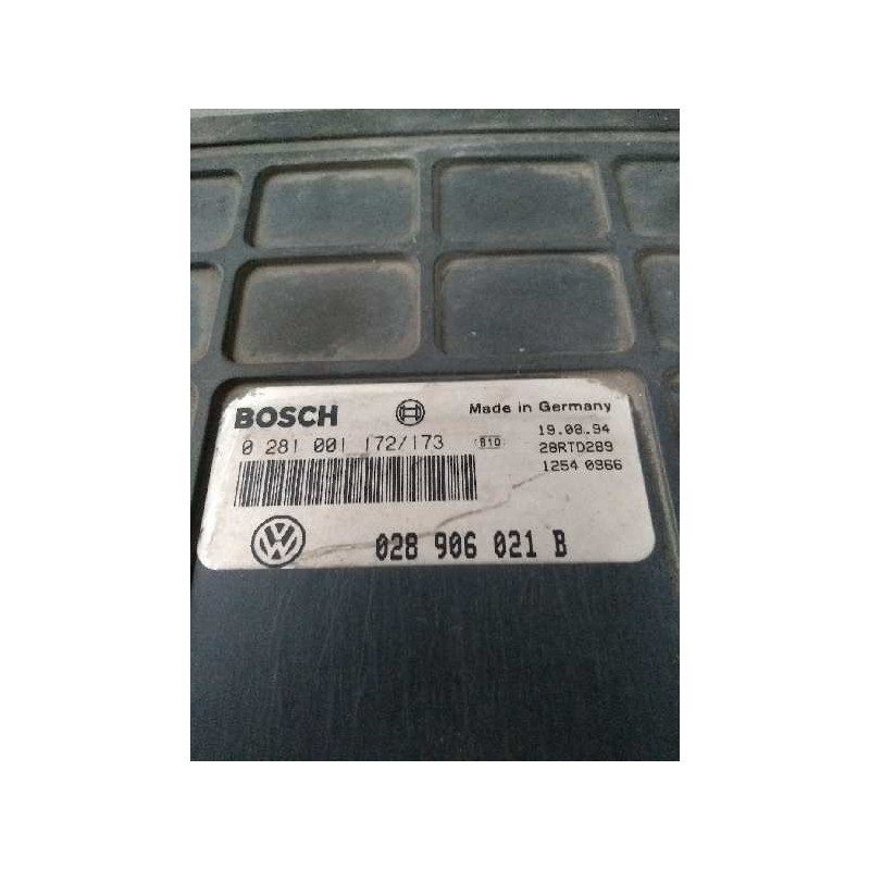 Recambio de centralita motor uce para volkswagen passat berlina (3a2) 1.9 tdi referencia OEM IAM 0281001172 0281001173 028906021
