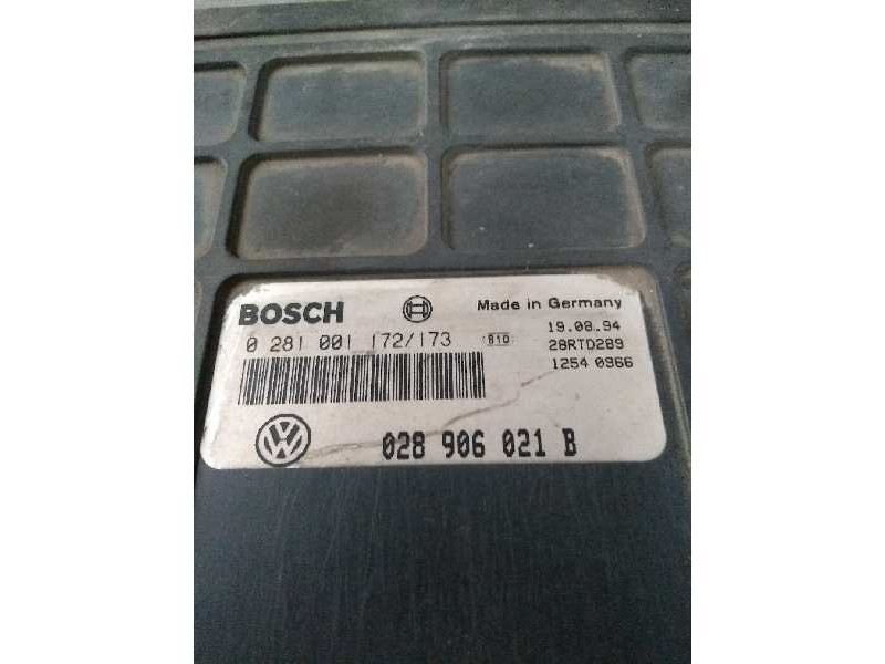Recambio de centralita motor uce para volkswagen passat berlina (3a2) 1.9 tdi referencia OEM IAM 0281001172 0281001173 028906021
