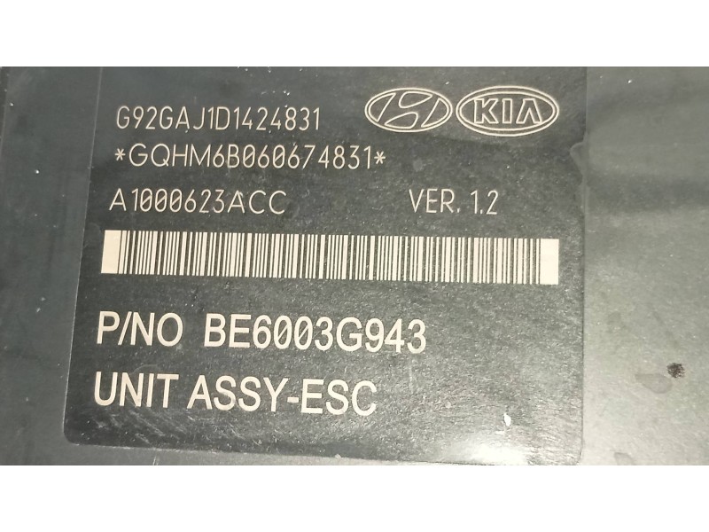 Recambio de abs para kia rio uefa euro 2016 referencia OEM IAM 589201W570 A1000623ACC 