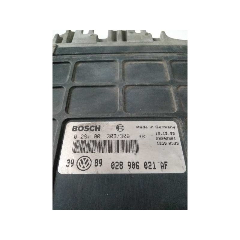 Recambio de centralita motor uce para volkswagen golf iii berlina (1h1) 1.9 tdi referencia OEM IAM 0281001308 0281001309 0289060