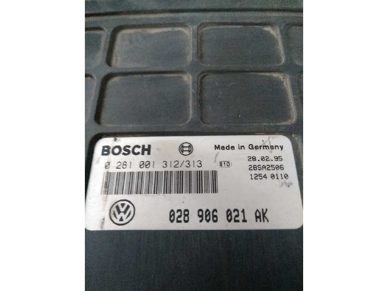 Recambio de centralita motor uce para volkswagen passat berlina (3a2) 1.9 tdi referencia OEM IAM 0281001312 0281001313 028906021