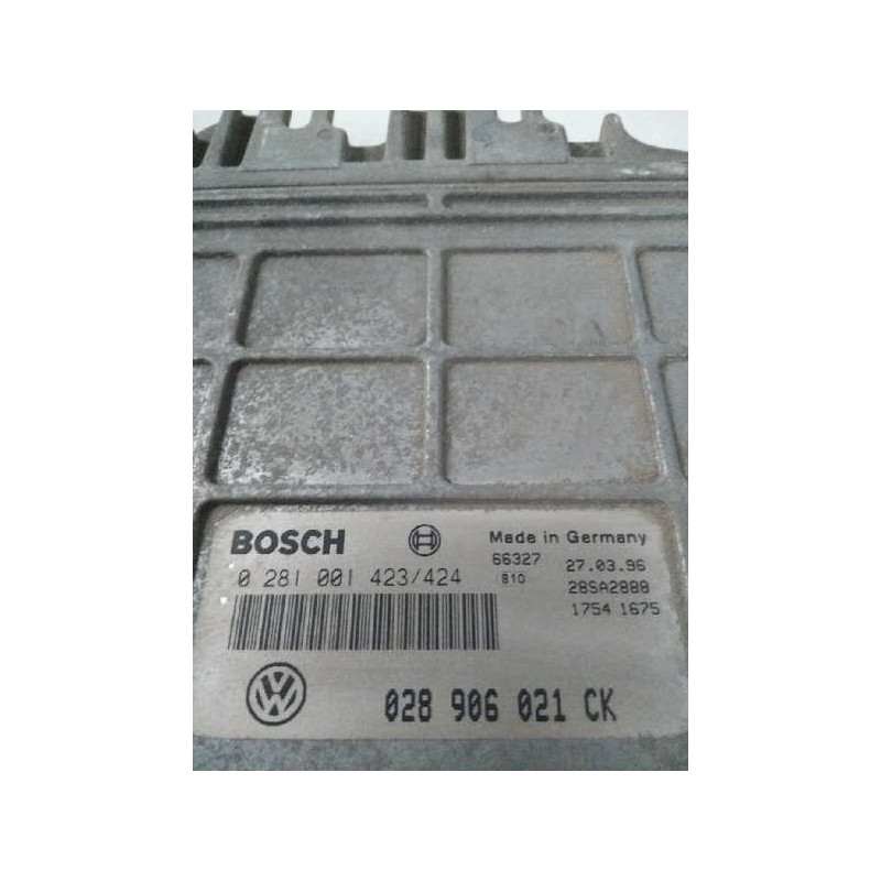 Recambio de centralita motor uce para volkswagen passat berlina (3a2) 1.9 tdi referencia OEM IAM 0281001423 0281001424 028906021