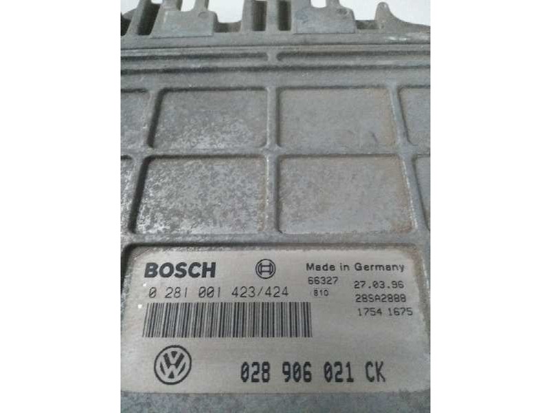 Recambio de centralita motor uce para volkswagen passat berlina (3a2) 1.9 tdi referencia OEM IAM 0281001423 0281001424 028906021