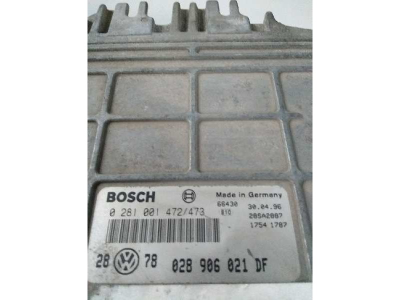 Recambio de centralita motor uce para volkswagen golf iii berlina (1h1) 1.9 tdi referencia OEM IAM 0281001472 0281001473 0289060