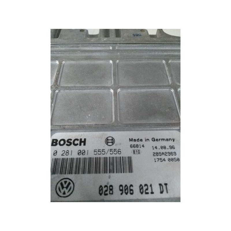 Recambio de centralita motor uce para volkswagen passat berlina (3b2) 1.9 tdi referencia OEM IAM 0281001555 0281001556 028906021