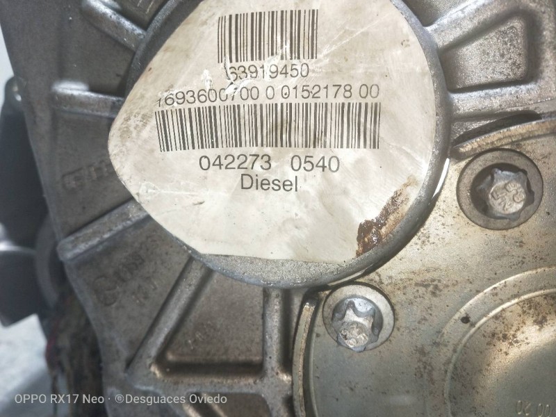 Recambio de caja cambios para mercedes clase a (w169) a 180 (169.032) referencia OEM IAM 1693600700 711640 00152178