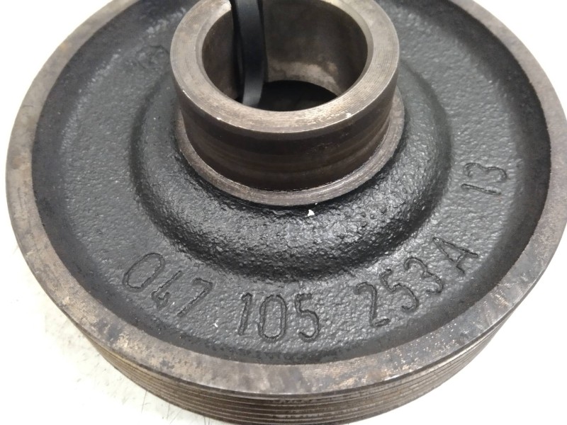 Recambio de polea cigueñal para skoda fabia (6y2/6y3) comfort referencia OEM IAM 047105253A  