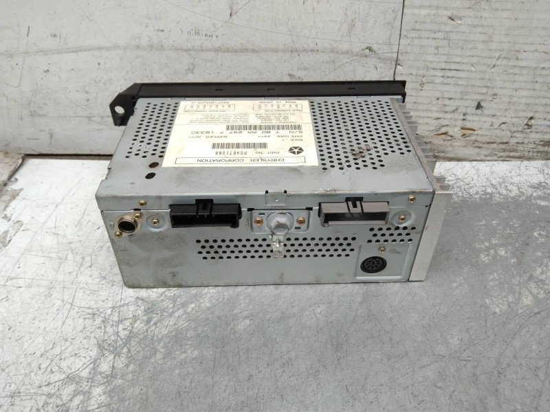 Recambio de sistema audio / radio cd para chrysler stratus cabrio (jx) 2.5 limited referencia OEM IAM P04671088  