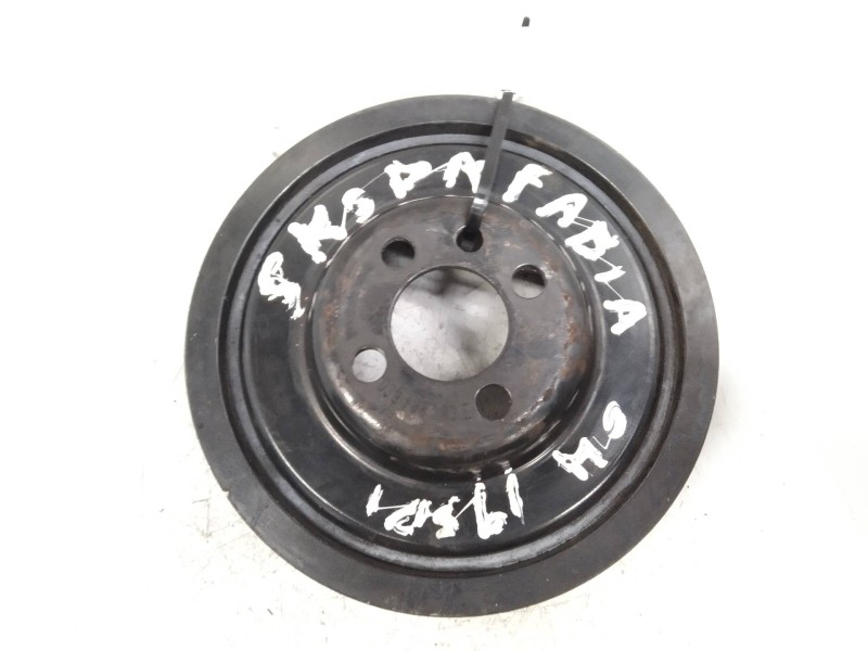 Recambio de polea cigueñal para skoda fabia (6y2/6y3) 1.9 sdi cat (asy) referencia OEM IAM 038105243M  