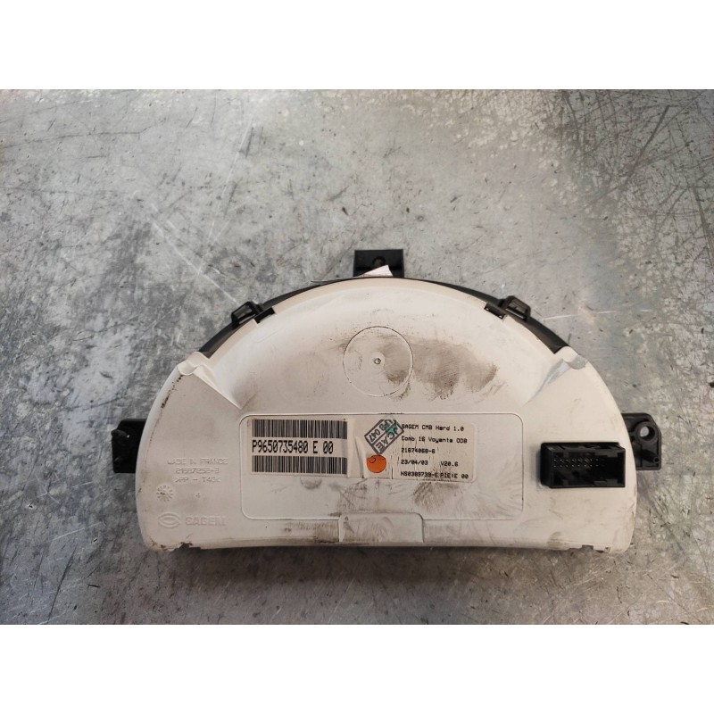 Recambio de cuadro instrumentos para citroen c3 1.4 hdi sx plus referencia OEM IAM P9650735480E00 216672523 E00