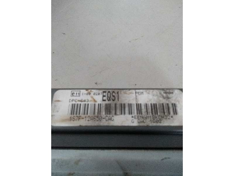 Recambio de centralita motor uce para ford mondeo berlina (ge) 2.0 tdci td cat referencia OEM IAM 1S7F12A650CAG EQS1 